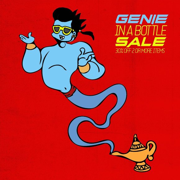 Vintage Other - Genie In A Bottle Sale 30% Off 2 Or More Items :)